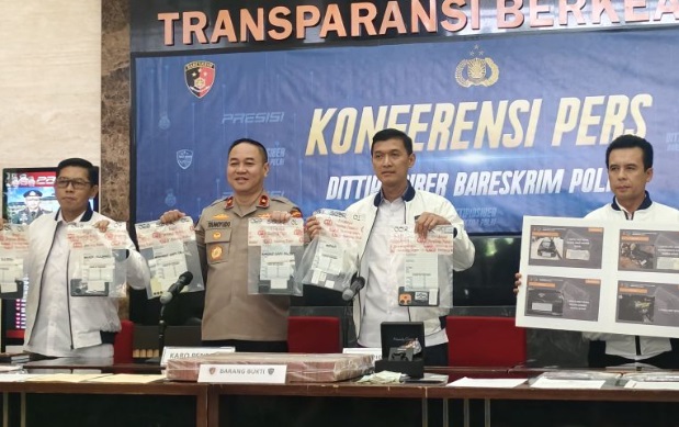 Bareskrim bongkar penipuan berkedok saham-kripto JYPRX SYIPC LEEDSX Bareskrim bongkar penipuan berkedok saham-kripto JYPRX SYIPC LEEDSX
