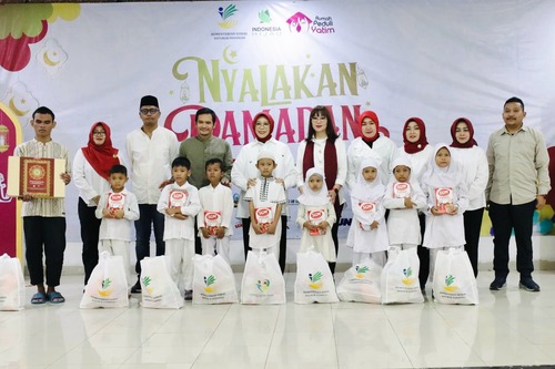 Pesan Ramadan Fatma Gus Ipul di Peksos Goes to Community