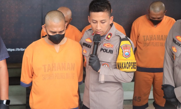 Polres Malang ungkap sindikat pemerasan mengaku KPK dan wartawan Polres Malang ungkap sindikat pemerasan mengaku KPK dan wartawan
