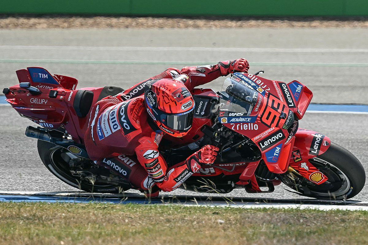 Marquez lanjutkan dominasi dengan menangi sprint race MotoGP Argentina Marquez lanjutkan dominasi dengan menangi sprint race MotoGP Argentina