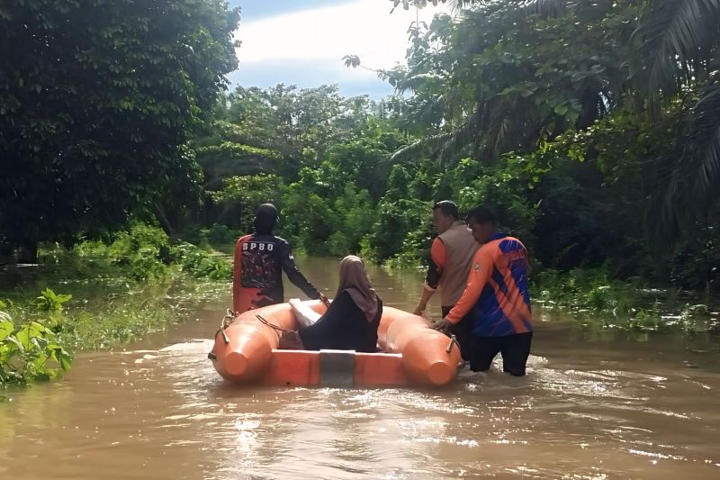 1.174 rumah warga di Muara Enim terdampak banjir