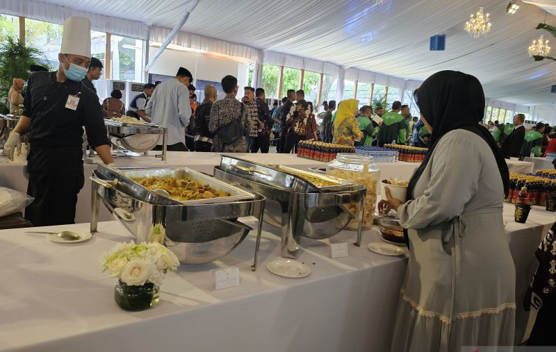 Makanan nusantara dominasi kuliner di Gelar Griya Istana