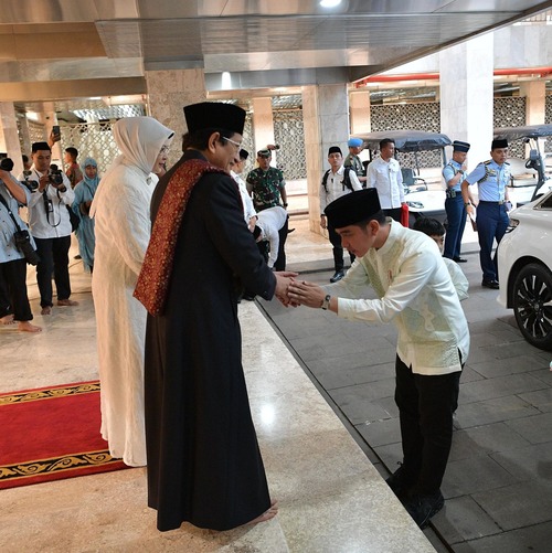 Salat Id di Istiqlal bersama Prabowo, Gibran serukan ini