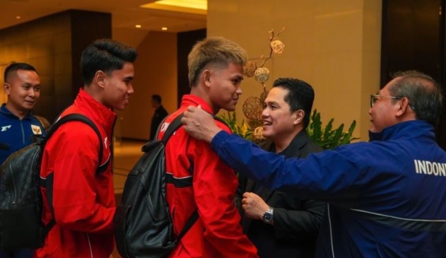 Erick Thohir dukung penuh Timnas Indonesia usai kalah dari Australia Erick Thohir dukung penuh Timnas Indonesia usai kalah dari Australia