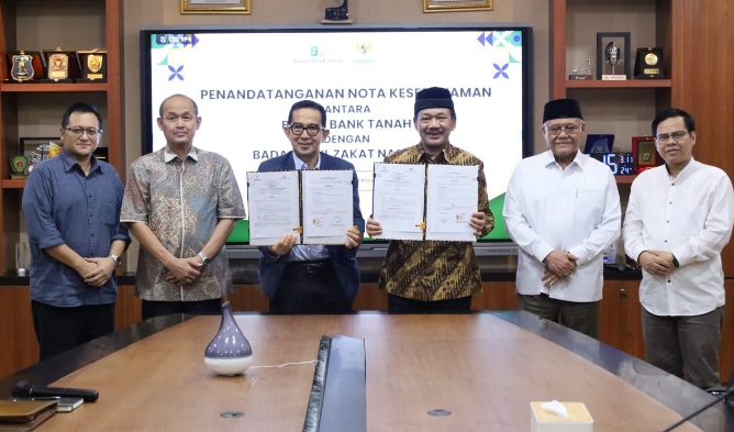 BAZNAS RI - Badan Bank Tanah teken MoU pembangunan masjid di berbagai wilayah BAZNAS RI - Badan Bank Tanah teken MoU pembangunan masjid di berbagai wilayah