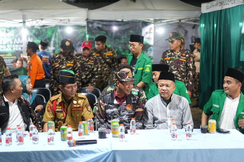 Posko mudik Banser siaga 24 jam layani pemudik Posko mudik Banser siaga 24 jam layani pemudik