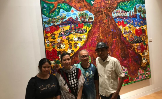 Lima perupa perempuan gelar pameran lukisan di Santrian Art Gallery Sanur Lima perupa perempuan gelar pameran lukisan di Santrian Art Gallery Sanur