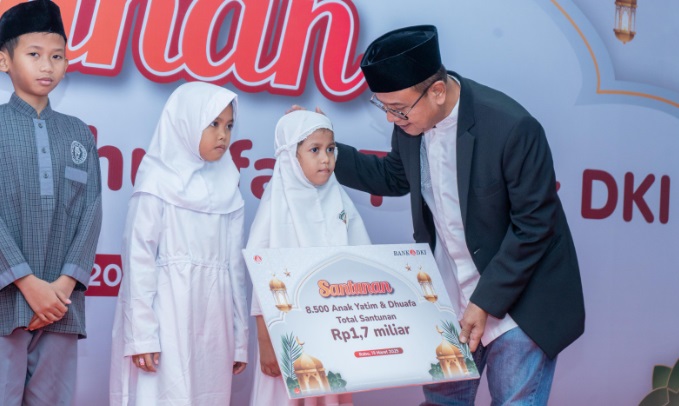 Berkah Ramadan, Bank DKI salurkan santunan kepada 8.500 yatim dan dhuafa Berkah Ramadan, Bank DKI salurkan santunan kepada 8.500 yatim dan dhuafa