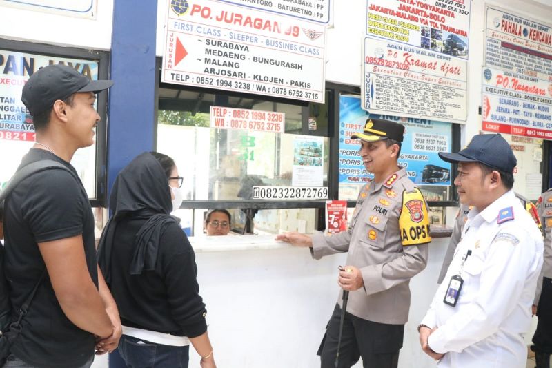 Imbauan Polisi Tangerang pada pemudik Lebaran Imbauan Polisi Tangerang pada pemudik Lebaran