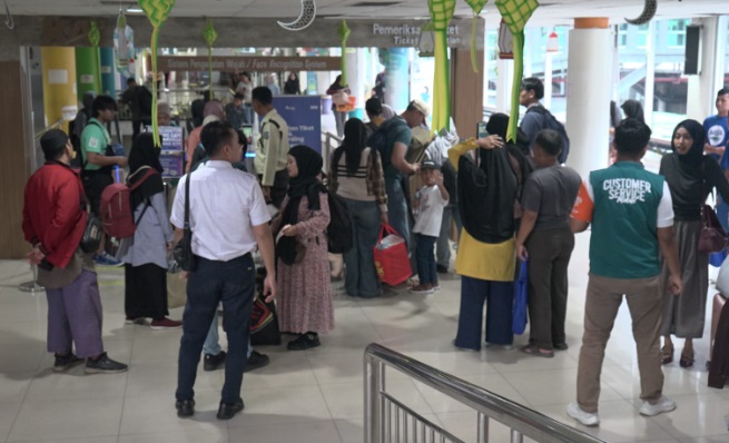 KAI Sumut berangkatkan 53.327 penumpang pada 7 hari pertama mudik Lebaran 2025 KAI Sumut berangkatkan 53.327 penumpang pada 7 hari pertama mudik Lebaran 2025