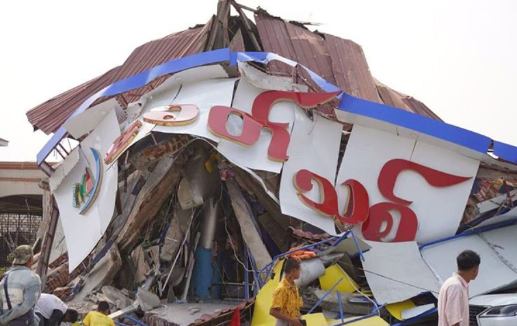 Korban tewas akibat gempa besar di Myanmar meningkat jadi 1.700 Korban tewas akibat gempa besar di Myanmar meningkat jadi 1.700