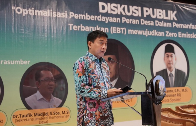 Penerapan EBT di pedesaan penting untuk pelayanan publik Penerapan EBT di pedesaan penting untuk pelayanan publik