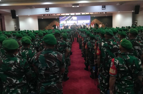Pertama kali, Korem 163/Wira Satya gelar apel Babinsa 2025 Pertama kali, Korem 163/Wira Satya gelar apel Babinsa 2025