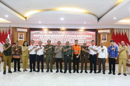 Polda Sulut gelar rakor lintas sektor bahas kesiapan pengamanan Idul Fitri 1446 H Polda Sulut gelar rakor lintas sektor bahas kesiapan pengamanan Idul Fitri 1446 H