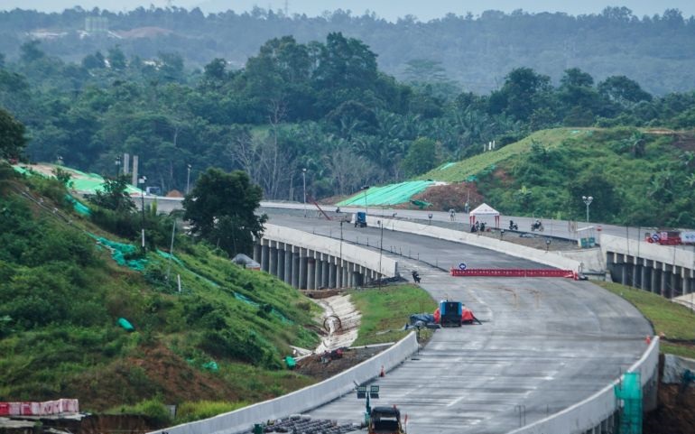 Jalan Tol Kota Nusantara difungsikan selama mudik Lebaran Jalan Tol Kota Nusantara difungsikan selama mudik Lebaran