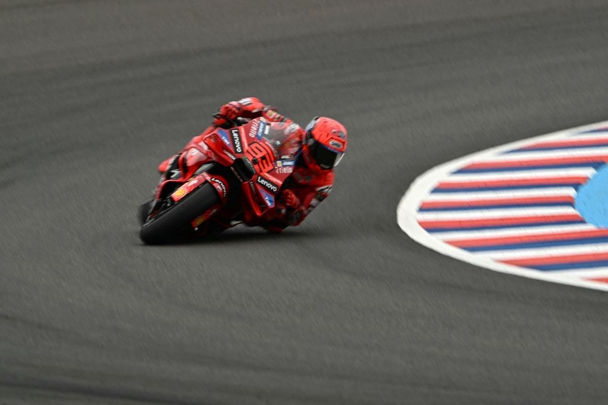 Marc Marquez kokoh di puncak setelah menangi sprint GP AS Marc Marquez kokoh di puncak setelah menangi sprint GP AS