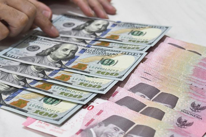 Rupiah pada Selasa pagi melemah jadi Rp16.610 per dolar AS