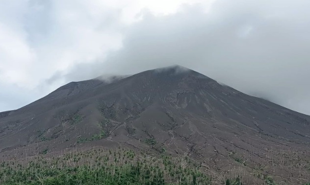Badan Geologi catat 16 kali gempa vulkanik dalam Gunung Ruang