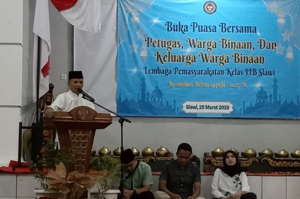 Lapas Kelas IIB Slawi gelar buka bersama dengan warga binaan Lapas Kelas IIB Slawi gelar buka bersama dengan warga binaan