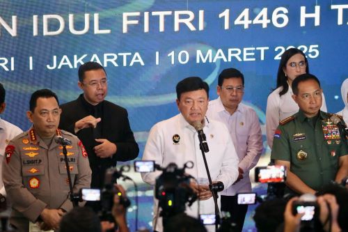 Menko Polkam: Pemerintah pastikan mudik dan Lebaran 2025 aman dan lancar Menko Polkam: Pemerintah pastikan mudik dan Lebaran 2025 aman dan lancar