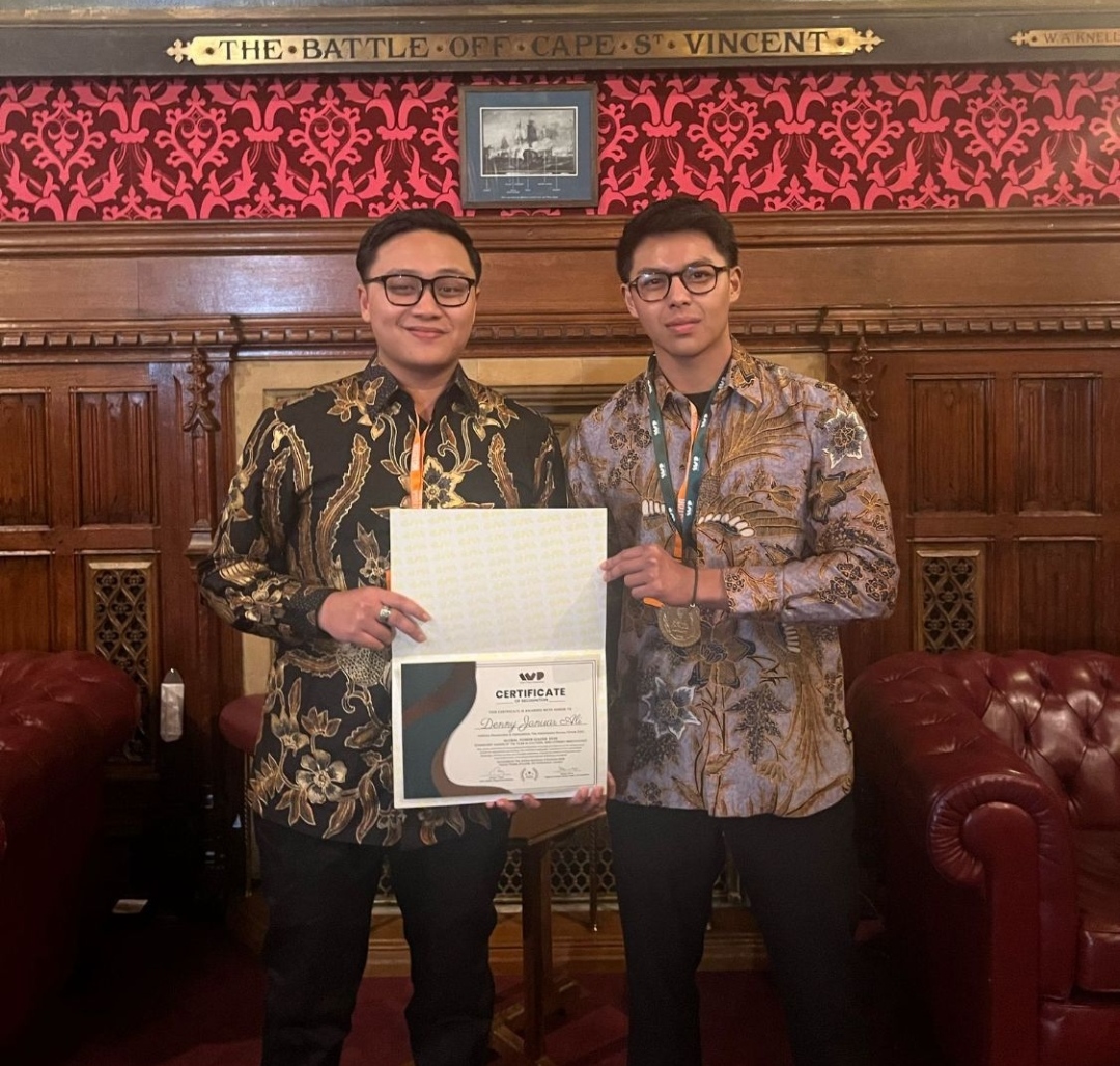Denny JA raih penghargaan Global di House of Lords, London, atas inovasi budaya dan sastra Denny JA raih penghargaan Global di House of Lords, London, atas inovasi budaya dan sastra