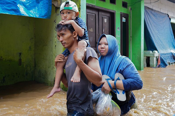 85 dari 122 RT di Jakarta masih banjir pada Rabu pagi