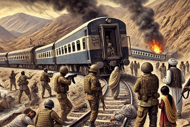 Operasi militer Pakistan akhiri pembajakan kereta, semua sandera bebas