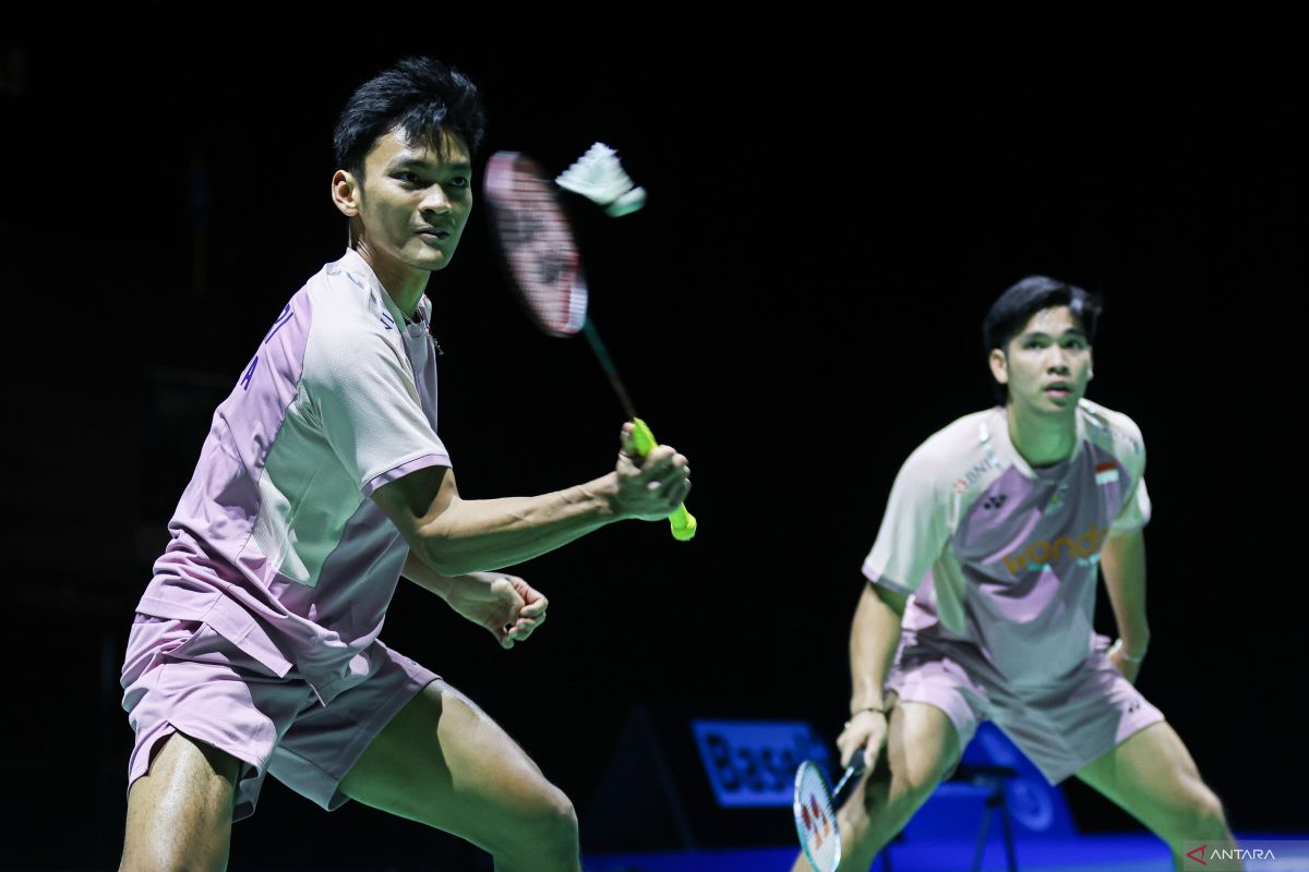 Ganda putra Fikri/Daniel melaju ke final Swiss Open 2025