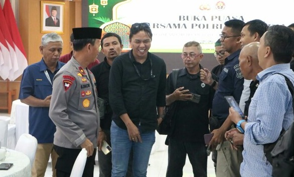 Buka puasa bersama, Wakapolda Sulut: Media penyambung lidah Polri Buka puasa bersama, Wakapolda Sulut: Media penyambung lidah Polri