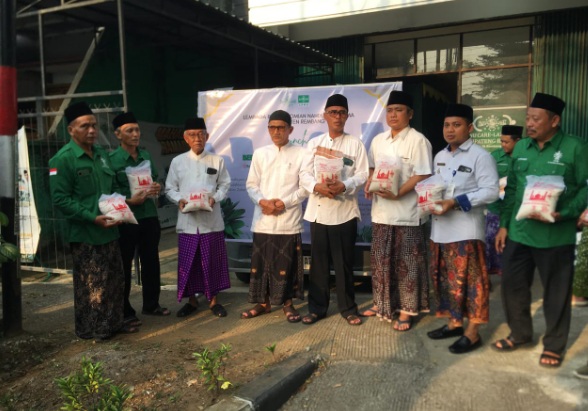LPNU Rembang launching beras zakat LPNU Rembang launching beras zakat
