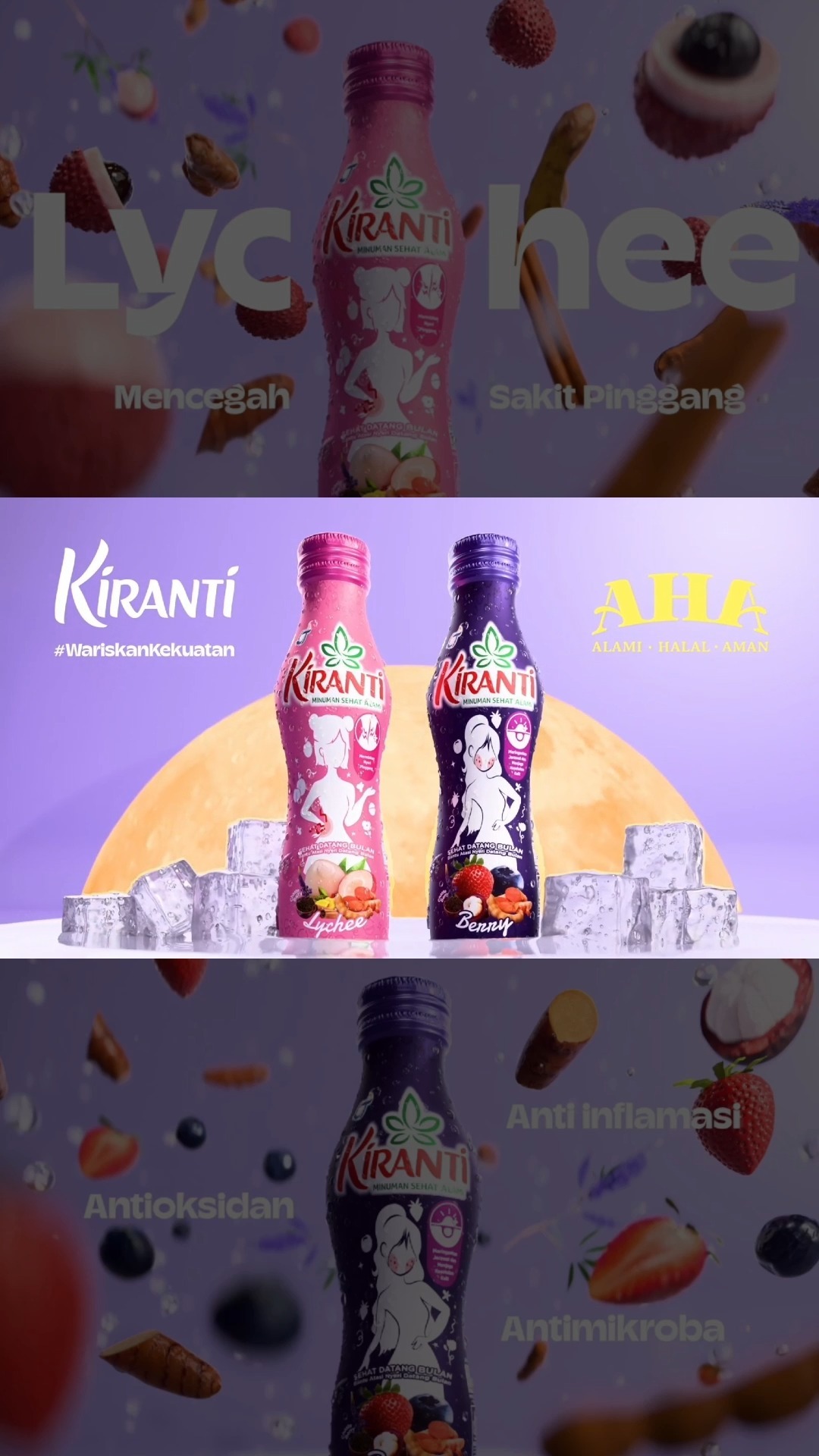 Minuman Kiranti, pilihan tepat untuk perempuan aktif dan penuh energi Minuman Kiranti, pilihan tepat untuk perempuan aktif dan penuh energi