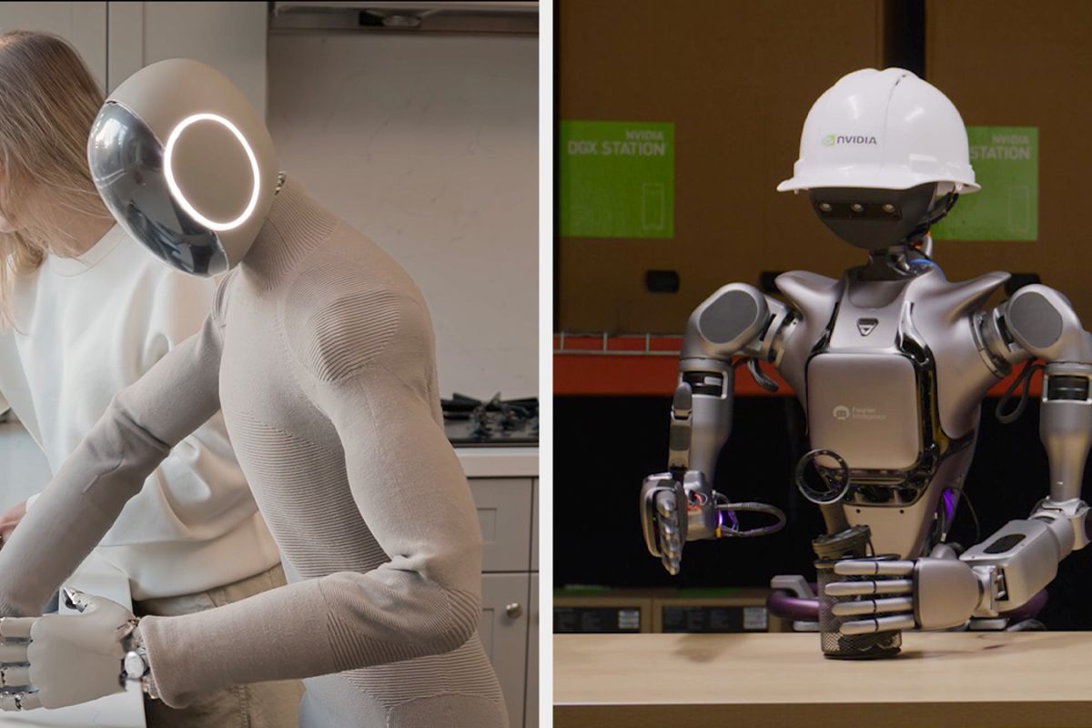 Nvidia perkenalkan model dasar robot humanoid Isaac GR00T N1 Nvidia perkenalkan model dasar robot humanoid Isaac GR00T N1