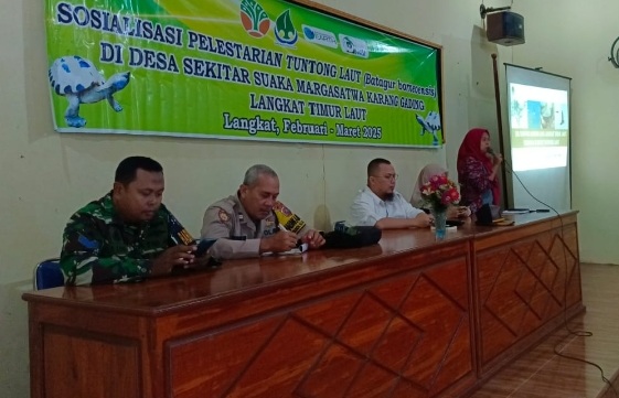 BBKSDA Sumut ajak masyarakat lestarikan Tuntong Laut BBKSDA Sumut ajak masyarakat lestarikan Tuntong Laut