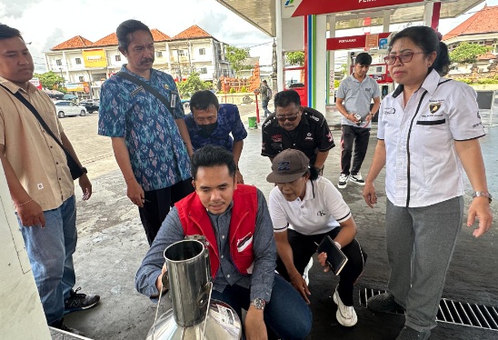 Pertamina Patra Niaga sidak SPBU di Badung Pertamina Patra Niaga sidak SPBU di Badung