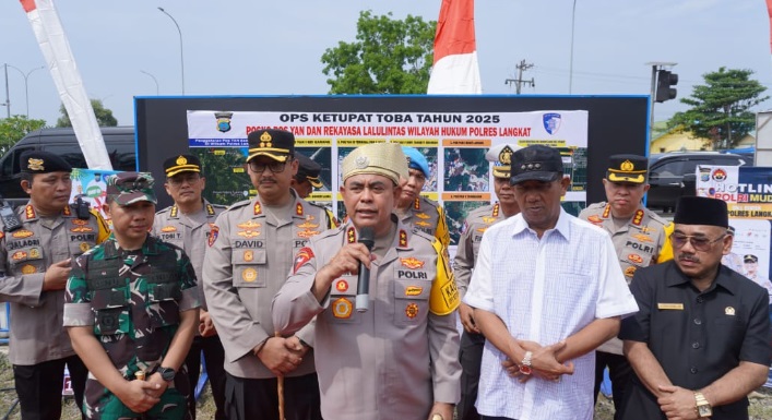 Kapolda Sumut apresiasi Operasi Ketupat Toba di Langkat Kapolda Sumut apresiasi Operasi Ketupat Toba di LangkatÂ