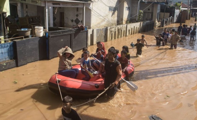 600 hektare sawah milik warga di Demak terendam banjir 600 hektare sawah milik warga di Demak terendam banjir