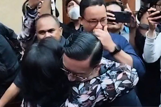 Istri Tom Lembong ucapkan terima kasih atas dukungan Anies Baswedan Istri Tom Lembong ucapkan terima kasih atas dukungan Anies Baswedan