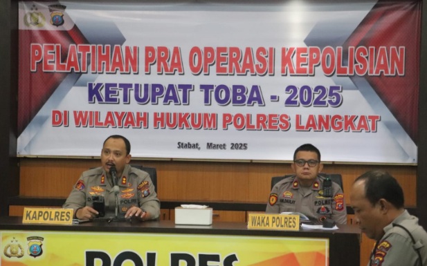 Siapkan pengamanan mudik lebaran, Polres Langkat gelar Latpraops Ketupat Siapkan pengamanan mudik lebaran, Polres Langkat gelar Latpraops Ketupat