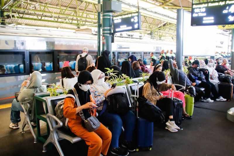 KAI Daop 1 Jakarta catat 441.675 tiket Lebaran terjual