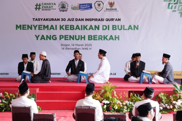 Cetak generasi Qurani berprestasi, Sekolah Cendekia BAZNAS gelar tasyakuran 30 juz