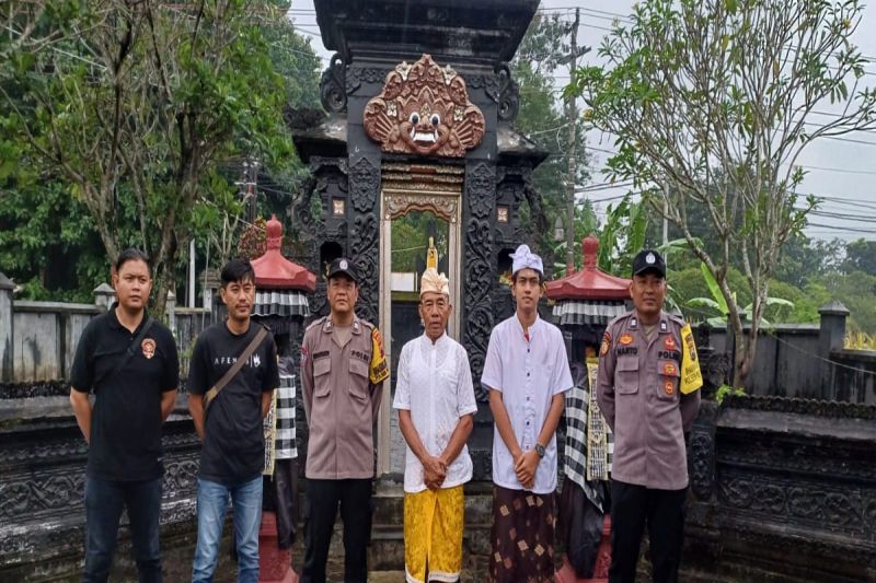 Polres Pemalang lakukan penjagaan rangkaian ibadah Nyepi