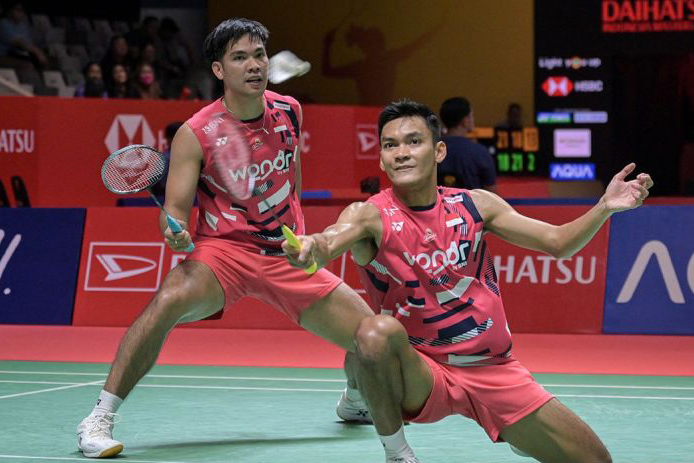 Fikri/Daniel melaju ke semifinal Swiss Open 2025