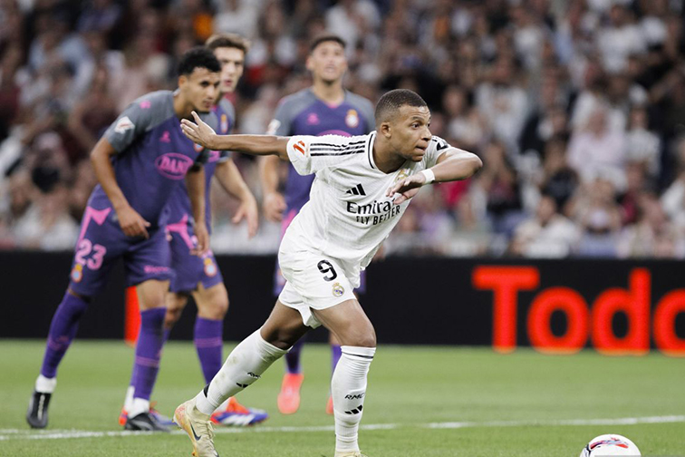 Kylian Mbappe bawa Real Madrid ke puncak klasemen