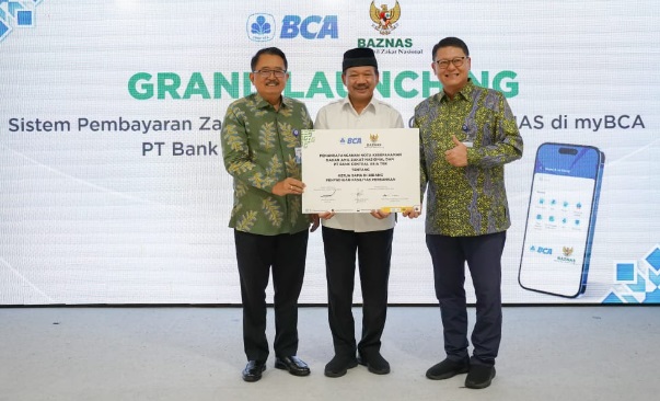 BCA dan BAZNAS kerja sama layanan ZIS melalui aplikasi MyBCA