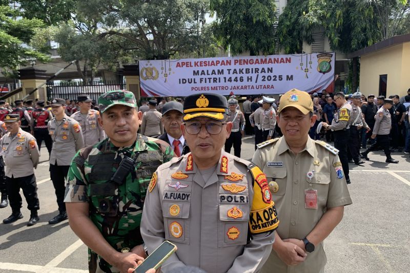 Polres Jakut siagakan 846 personel amankan Malam Takbiran