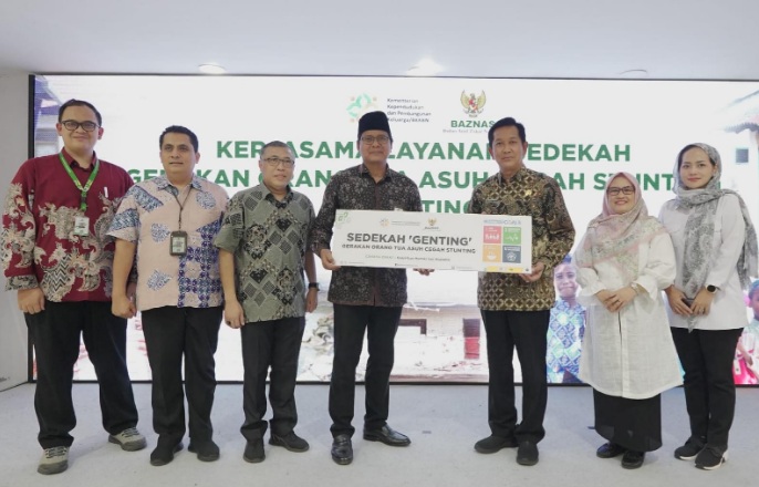 Peduli stunting, BAZNAS dan BKKBN luncurkan layanan Sedekah GENTING Peduli stunting, BAZNAS dan BKKBN luncurkan layanan Sedekah GENTING