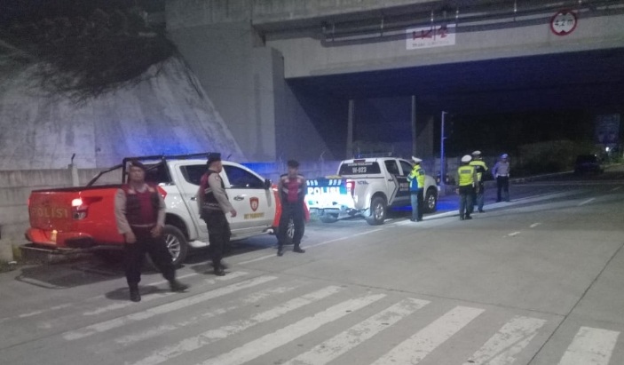 Antisipasi balap liar, Sat Samapta dan Satlantas Polres Langkat gelar patroli Antisipasi balap liar, Sat Samapta dan Satlantas Polres Langkat gelar patroli
