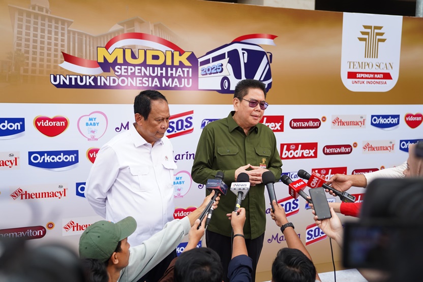 Tempo Scan kembali wujudkan mudik gratis dengan tema Sepenuh Hati Untuk Indonesia Maju