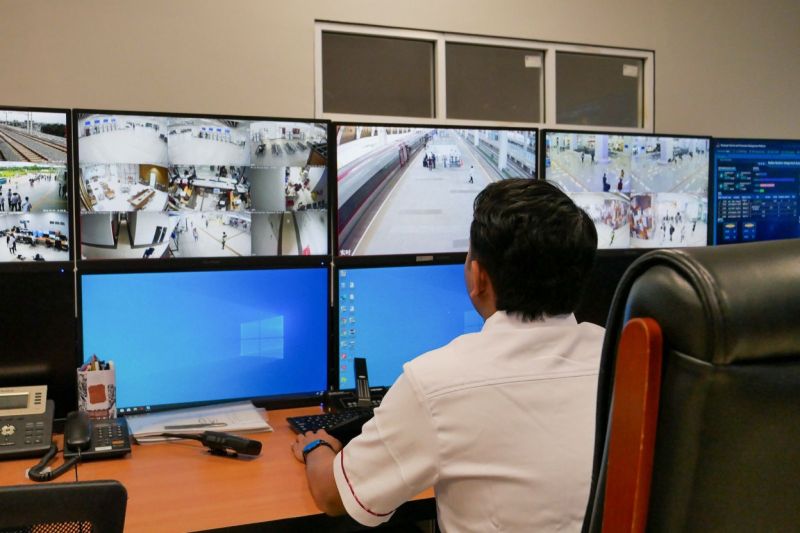 KCIC optimalkan 1.396 unit CCTV di seluruh layanan Whoosh KCIC optimalkan 1.396 unit CCTV di seluruh layanan Whoosh