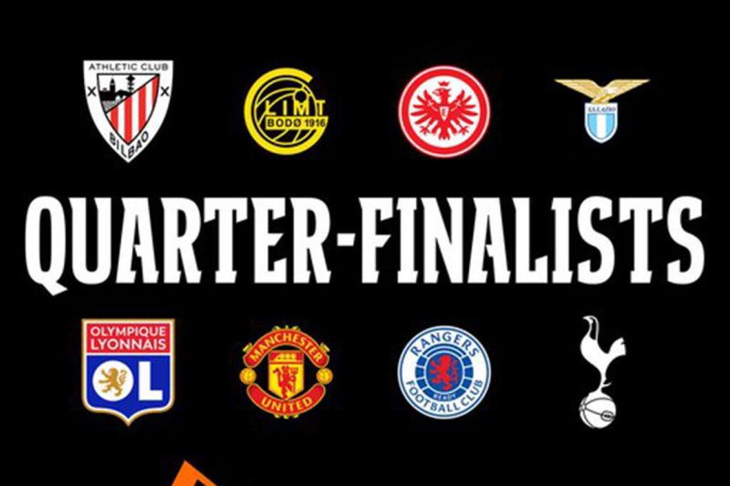 Perempat final Liga Europa: MU hadapi Lyon, Frankfurt jumpa Tottenham Perempat final Liga Europa: MU hadapi Lyon, Frankfurt jumpa Tottenham